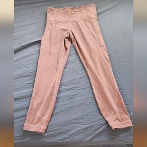 Athleta Soft Pink Yoga Leggings